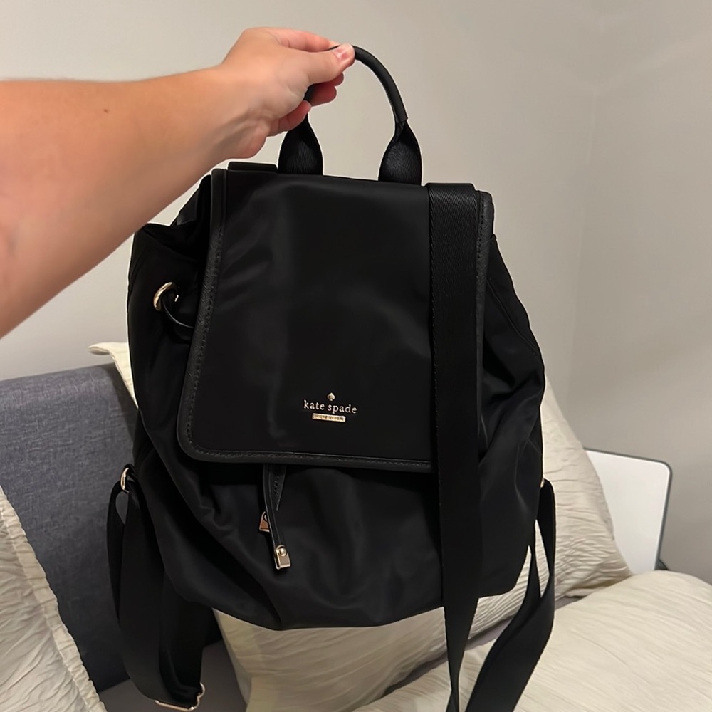 Kate Spade Black backpack